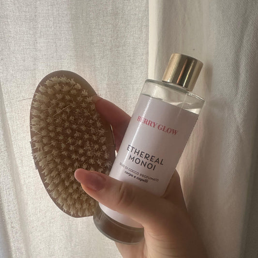 Kit Dry Brushing: Spazzola + Olio Ethereal Monoi